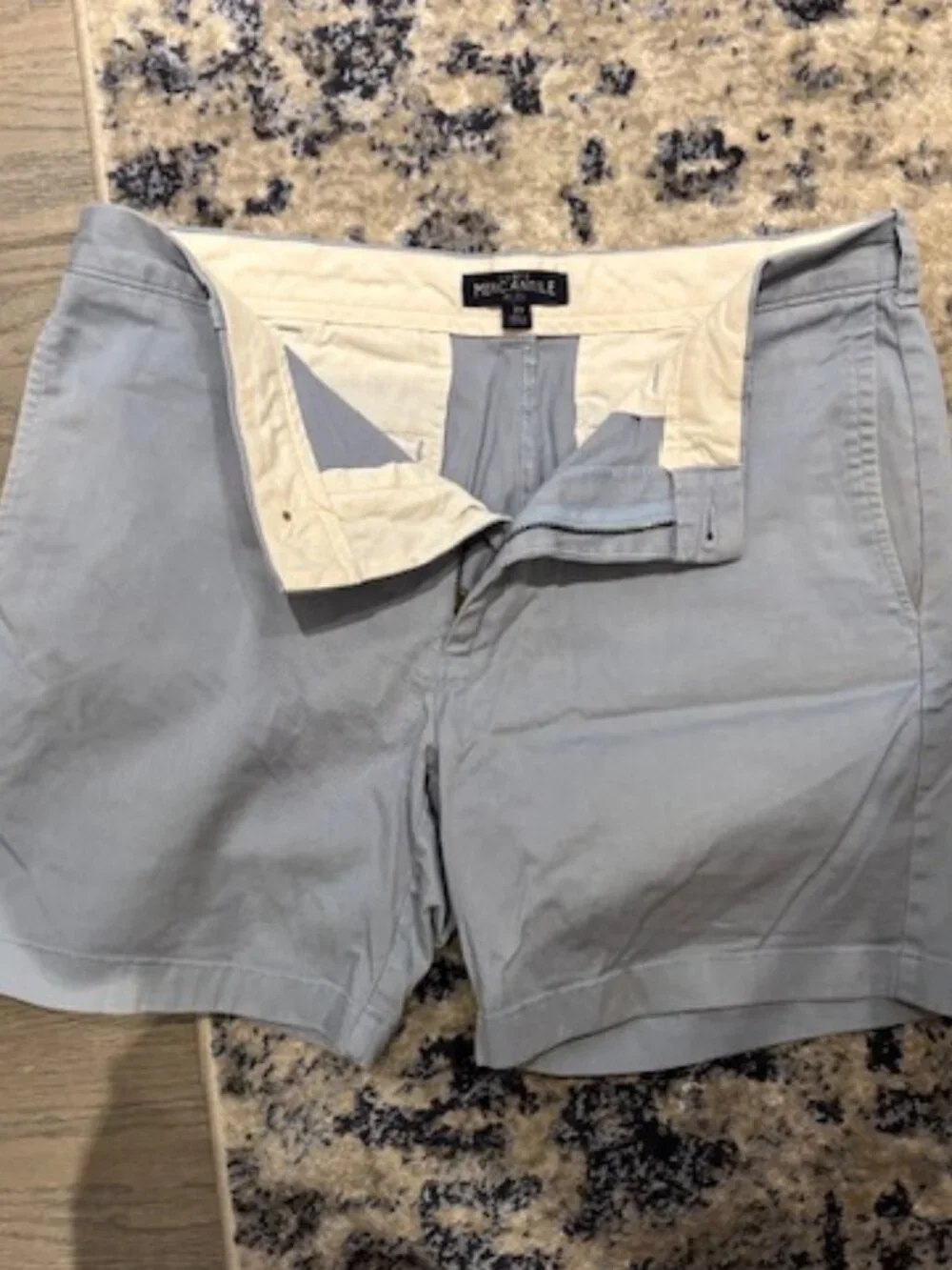 J. Crew Mercantile Flex Light Blue Shorts - 7